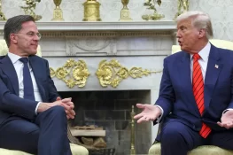 ٹرمپ اور نیٹو سیکرٹری جنرل کی ملاقات: روس، یوکرین جنگ پر تبادلہ خیال