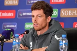 چیمپئنز ٹرافی: کیوی کپتان کا بھارت کو حاصل فائدے پر اظہارِ خیال