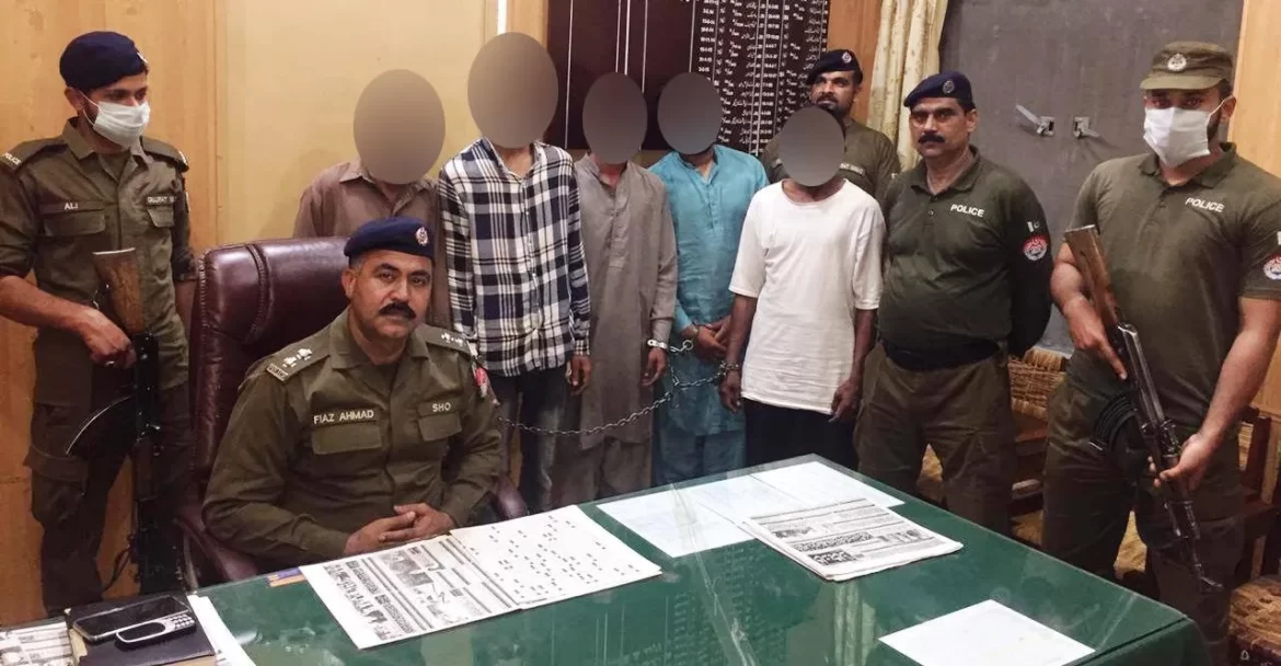 گجرات و گردونواح میں چوری اور جرائم کی وارداتیں، پولیس کا ایکشن