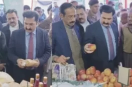 ڈپٹی کمشنر گجرات کا رمضان بازار کا دورہ، عوام کو فراہم کی جانے والی سہولیات کا جائزہ