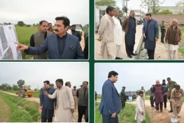 ڈپٹی کمشنر گجرات کا سوک کلاں میں ترقیاتی منصوبے کا دورہ