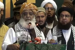 اسرائیلی جارحیت کے خلاف فلسطینیوں کا ساتھ دینا مسلمانوں پر فرض ہے، مولانا فضل الرحمان