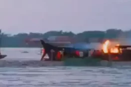 کانگو، کشتی میں آگ لگنے سے ہلاکتوں کی تعداد 148 تک جاپہنچی