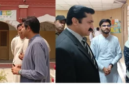 ڈپٹی کمشنر گجرات کا QAED اسکول میں جاری پولیو تربیتی سیشن کا دورہ