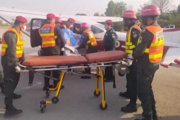 ریسکیو 1122 گجرات کا تاریخی اقدام: جھلسے مریض کی ایئر ایمبولینس کے ذریعے فوری منتقلی