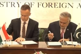 پاکستان اور ہنگری کے درمیان ویزا فری سفارتکاری اور ثقافتی تعاون پر معاہدے