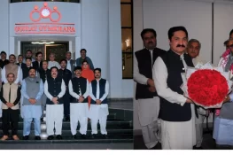 ڈائریکٹر لوکل گورنمنٹ گجرات چوہدری محمود گوندل کے اعزاز میں الوداعی تقریب