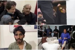 عمران خان حملہ کیس: مرکزی ملزم نوید کو دو بار عمر قید اور پانچ لاکھ روپے جرمانے کی سزا