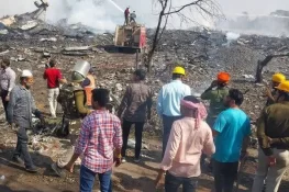 آتشبازی کا سامان تیار کرنیوالی فیکٹری میں دھماکہ، 7 افراد ہلاک