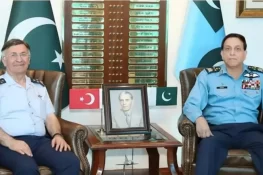 ترکیہ کے وفد کا پاک فضائیہ کے ہیڈکوارٹرز کا دورہ، ایئر چیف مارشل سے ملاقات