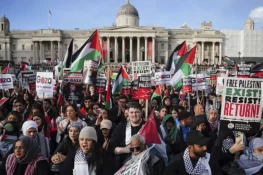 فلسطین کے حق میں احتجاج: 1500 طلبا کے ویزے منسوخ