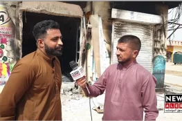 سرائے عالمگیر میں شارٹ سرکٹ سے خوفناک آتشزدگی، تین دکانیں مکمل طور پر خاکستر