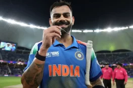 مایہ ناز کرکٹر ویرات کوہلی نے تاریخ رقم کردی