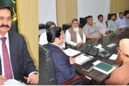 گندم خریداری کے جدید نظام پر بریفنگ، کسانوں کو سود سے پاک قرض اور محفوظ اسٹوریج کی سہولت