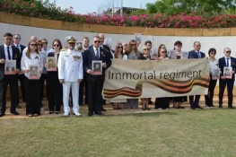 جنگ عظیم دوم کے ہیروز کو خراج عقیدت، روسی قونصل جنرل کی تقریب میں شرکت