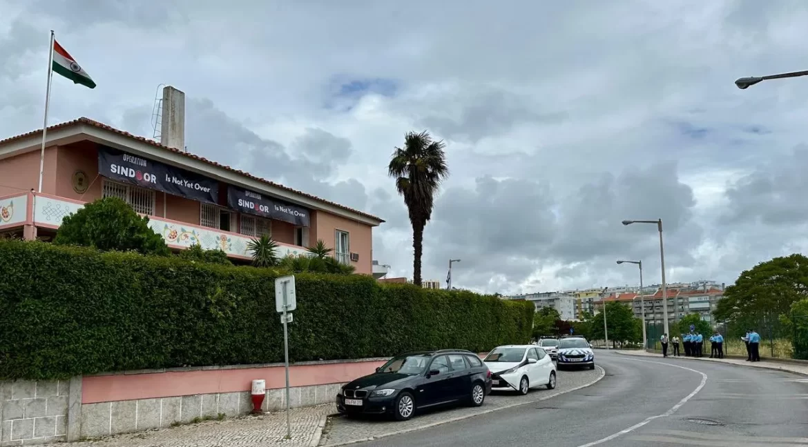 پرتگال میں پاکستانی مظاہرے پر انڈین سفارتخانے کا ردعمل، ’آپریشن سندور ابھی ختم نہیں ہوا‘