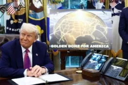 صدر ٹرمپ کا جدید فضائی دفاعی نظام ’گولڈن ڈوم‘ متعارف کرانے کا اعلان