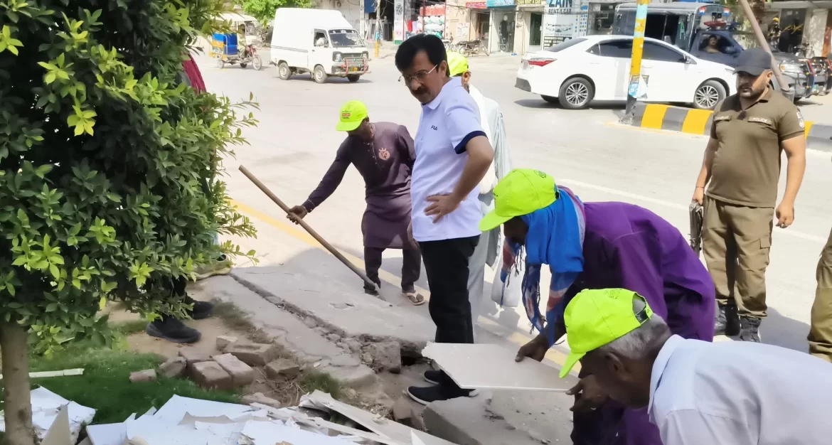 جہلم: ستھرا پنجاب مہم پر عملدرآمد، ڈپٹی کمشنر میثم عباس کا عملی اقدام