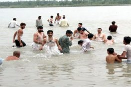 دریائے جہلم میں نہانے پر دفعہ 144 کی خلاف ورزی، تین افراد گرفتار