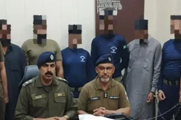 گجرات میں ناجائز اسلحہ اور نمائش کرنے والوں کے خلاف گرینڈ آپریشن، 6 ملزمان گرفتار