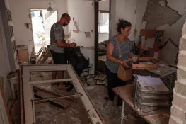 ایرانی میزائل حملے میں تباہ شدہ اسرائیلی گھر کی ویڈیو جاری