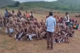 لڑکی کی دوسری ذات میں شادی کرنے پر خاندان کے 40 افراد نے سر منڈوا دیے