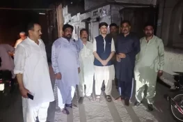 عزاداروں کیلئے سہولیات، بلال زبیر کا دورہ