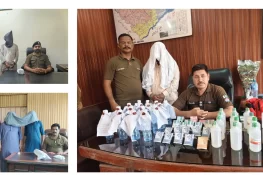 گجرات: صدر سرکل پولیس کی جرائم پیشہ عناصر کے خلاف بڑی کارروائیاں، 8 ملزمان گرفتار