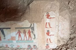 مصر میں دریائے نیل کے کنارے 4 ہزار سال پرانی قبریں دریافت