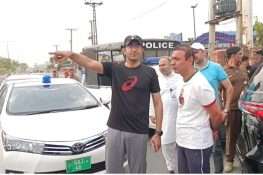 ڈپٹی کمشنر گجرات نوید احمد کا مختلف علاقوں کا دورہ