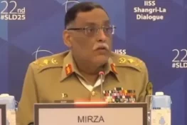 جنوبی ایشیا نیوکلیئر تصادم کے دہانے پر، کشیدگی کی جڑ مسئلہ کشمیر ہے، جنرل ساحر شمشاد مرزا