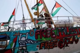 محاصرہ توڑنے کی کوشش، امدادی جہاز غزہ کے لیے روانہ، گریٹا تھنبرگ سوار