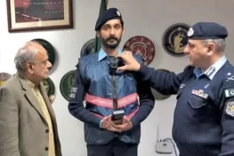 جہلم پولیس کو جدید باڈی کیم فراہم، شفافیت اور اعتماد سازی کی نئی مثال قائم