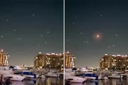 ایران کے قطر میں امریکی اڈے پر میزائل حملے کی تصاویر منظر عام پر آگئی