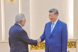 اسحاق ڈار کی صدر شی جن پنگ سے ملاقات، علاقائی تعاون پر تبادلہ خیال