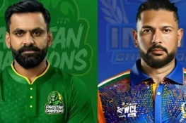 بھارت کا لیجنڈز چیمپئن شپ کے سیمی فائنل میں پاکستان کیخلاف کھیلنے سے انکار