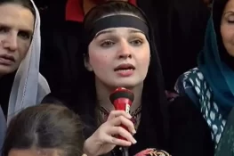 کشمیر میں عزاداری کو جرم بنا دیا گیا، مشعال ملک کی مودی سرکار پر تنقید