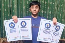 6 سالہ بچے نے 4 عالمی ریکارڈز اپنے نام کرلیے