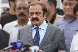 جیل میں قید افراد سے مذاکرات نہیں ہوں گے ، رانا ثناءاللہ