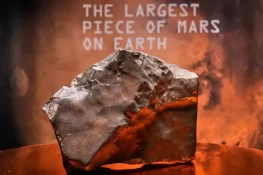 زمین پر موجود مریخ کا پتھر لاکھوں ڈالر میں نیلامی کے لیے تیار