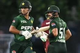 پاکستان نے تیسرے ٹی ٹوئنٹی میں ویسٹ انڈیز کو 13 رنز سے شکست دے کر سیریز اپنے نام کر لی