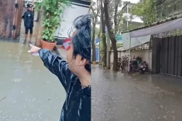 مبئی میں بارش: امیتابھ کے بنگلے سمیت کاجول اور رانی کا بھی گھر ڈوب گیا