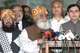 مولانا فضل الرحمان نے اپوزیشن لیڈر کی نامزدگی پر پی ٹی آئی کی حمایت کردی