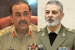 فیلڈ مارشل سے ایرانی فوج کے سربراہ کا رابطہ، سرحدوں کو محفوظ بنانے پر اتفاق