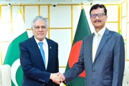 اسحاق ڈار کا بنگلادیش سے تعلقات مزید مضبوط بنانے کا عزم
