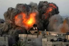 غزہ: اسرائیلی بمباری سے النصر اسپتال پر حملہ، 3 صحافیوں سمیت 19 افراد شہید