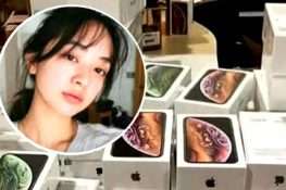 چینی لڑکی نے 20 بوائے فرینڈز سے 20 آئی فون لے کر گھر خرید لیا