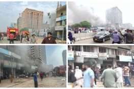 کراچی میں آتشبازی کے گودام میں دھماکہ ، 20 سے زائد زخمی