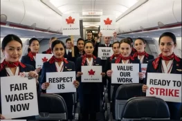 ائیر کینیڈا کی مکمل ہڑتال، فضائی آپریشنز معطل