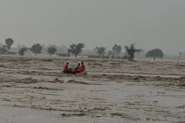 جہلم: ندی نالوں میں طغیانی کا خطرہ، متعدد علاقے زیرِ آب